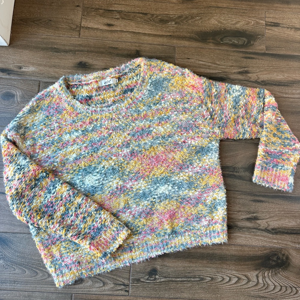 Multicolor Knit Sweater - Picture 3 of 3